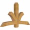 Ekena Millwork Davenport Rough Sawn Timber Gable Bracket, Western Red Cedar, 72"W x 42"H x 6"D x 6"F, 14/12 Pitch GBW072X42X0606DAV00RWR - alternate 5